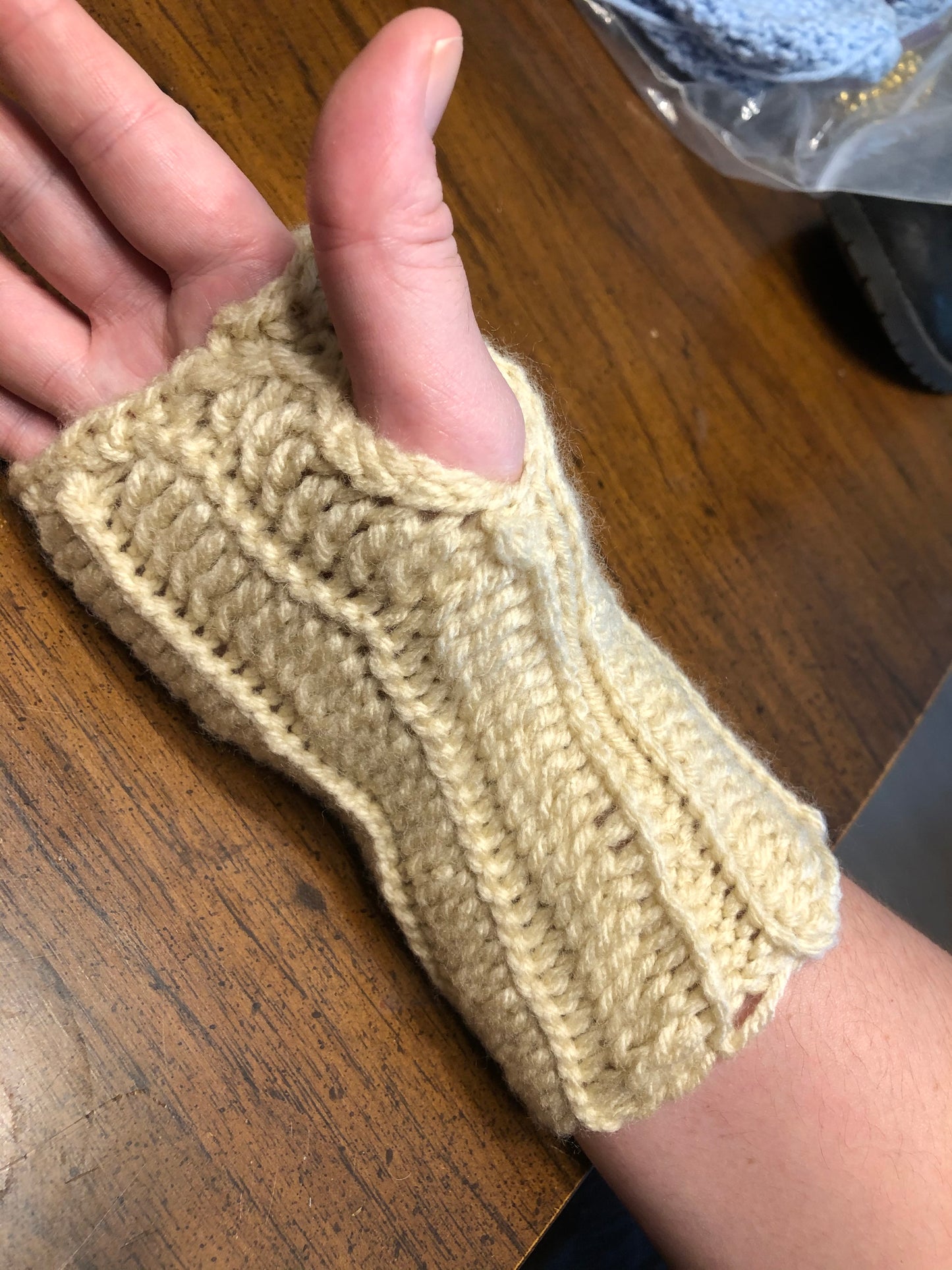 Fingerless gloves