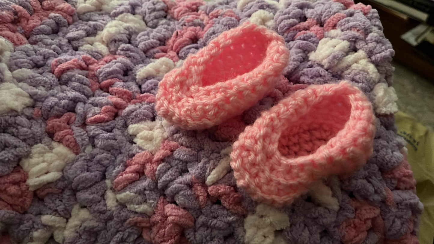 New born baby booties